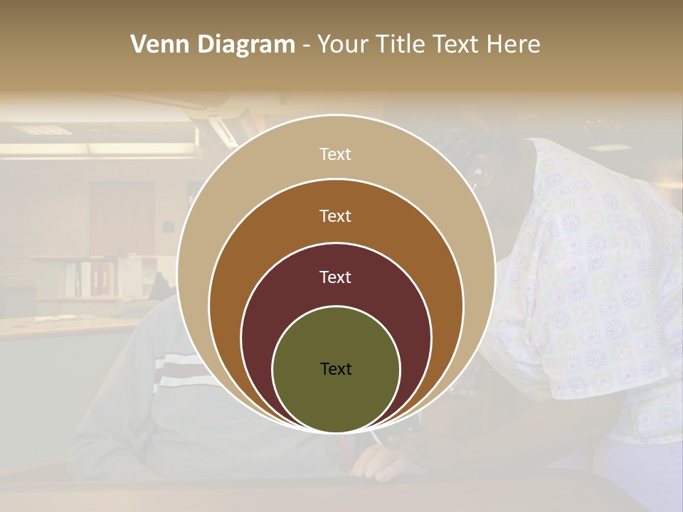 "Blood Pressure Check" Nursing Staff Checking Blood Pressure Of Nursing Home Resident. PowerPoint Template