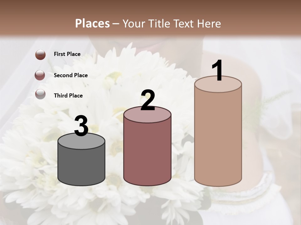 A Series Of Wedding Pictures. PowerPoint Template
