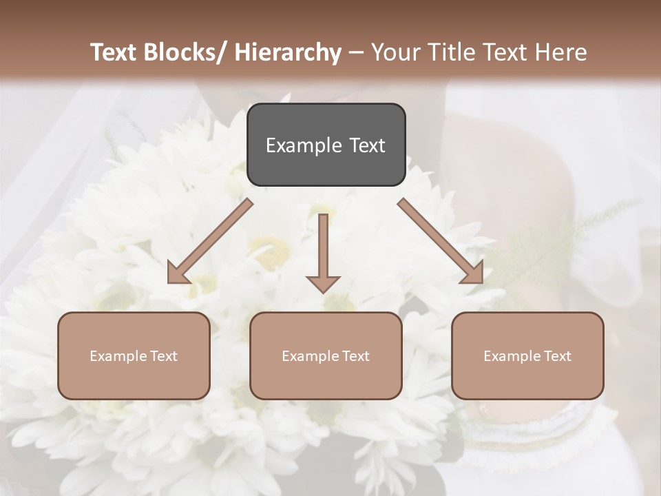 A Series Of Wedding Pictures. PowerPoint Template