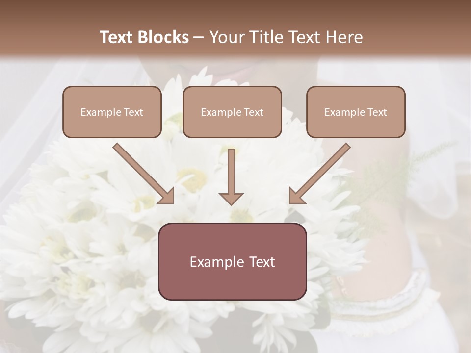 A Series Of Wedding Pictures. PowerPoint Template