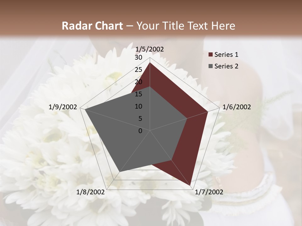 A Series Of Wedding Pictures. PowerPoint Template