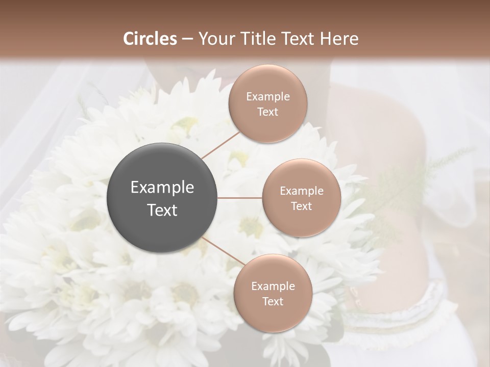 A Series Of Wedding Pictures. PowerPoint Template