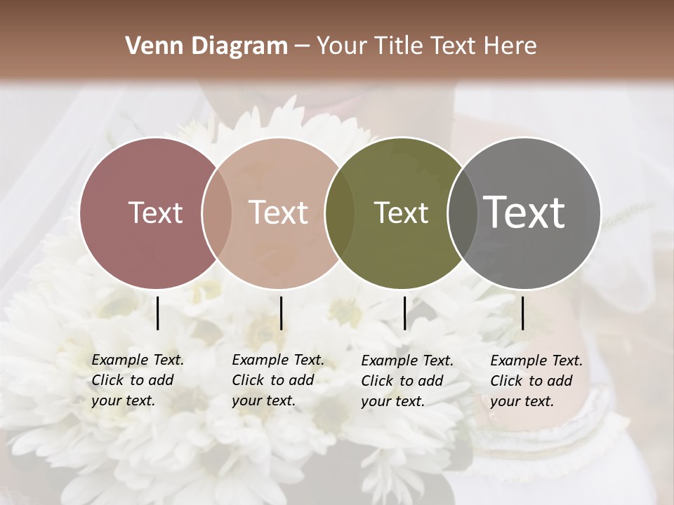 A Series Of Wedding Pictures. PowerPoint Template