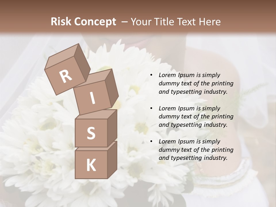 A Series Of Wedding Pictures. PowerPoint Template