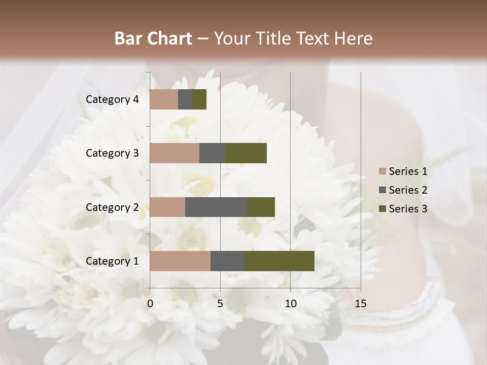 A Series Of Wedding Pictures. PowerPoint Template