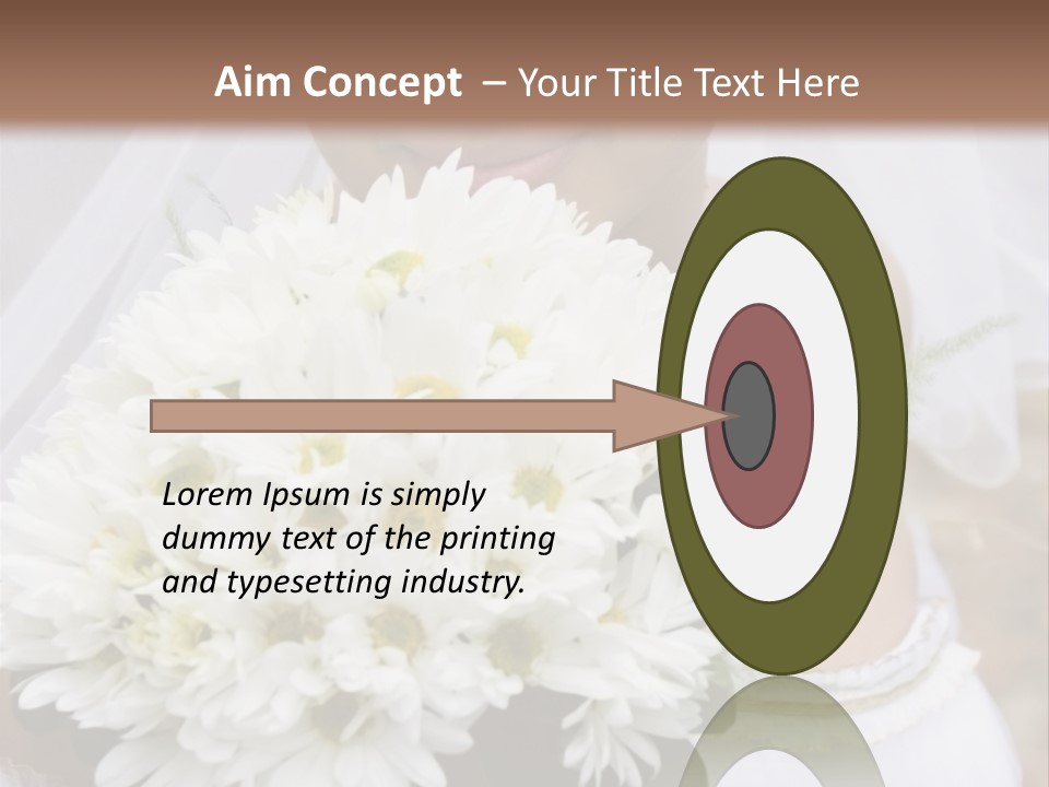 A Series Of Wedding Pictures. PowerPoint Template