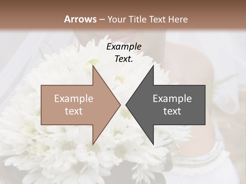 A Series Of Wedding Pictures. PowerPoint Template