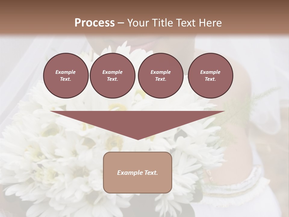 A Series Of Wedding Pictures. PowerPoint Template