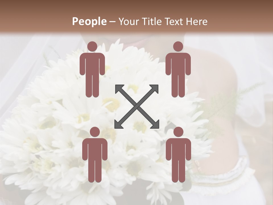A Series Of Wedding Pictures. PowerPoint Template