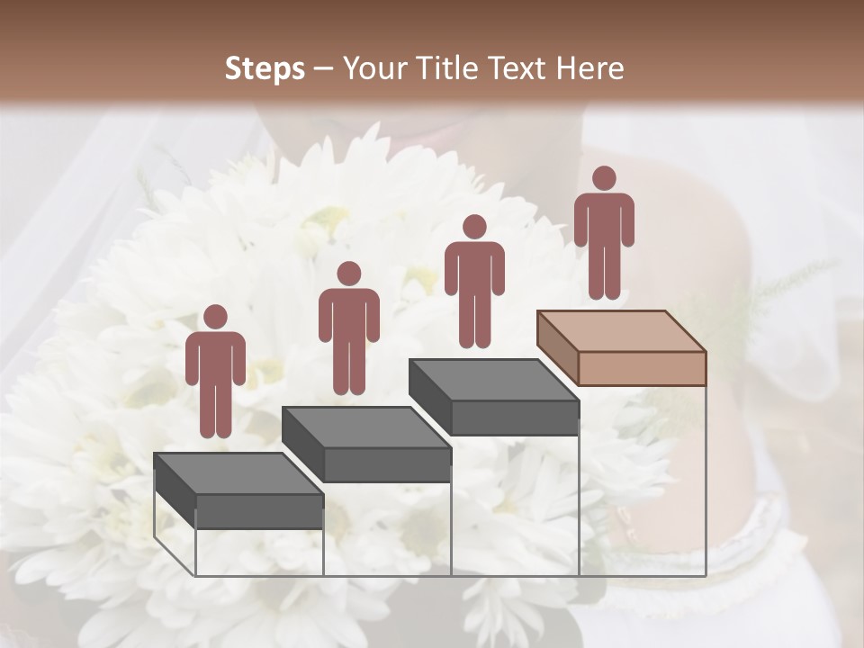 A Series Of Wedding Pictures. PowerPoint Template