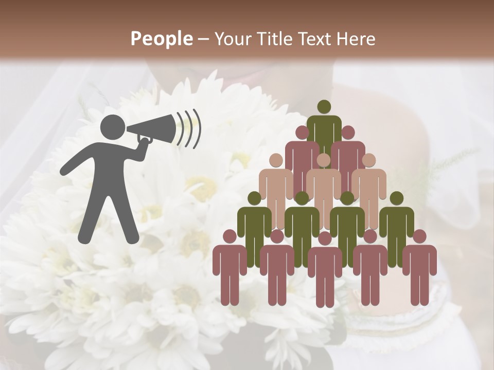 A Series Of Wedding Pictures. PowerPoint Template