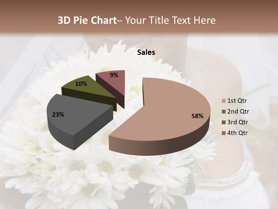 A Series Of Wedding Pictures. PowerPoint Template