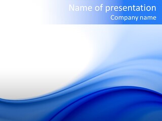 Blue Background PowerPoint Template