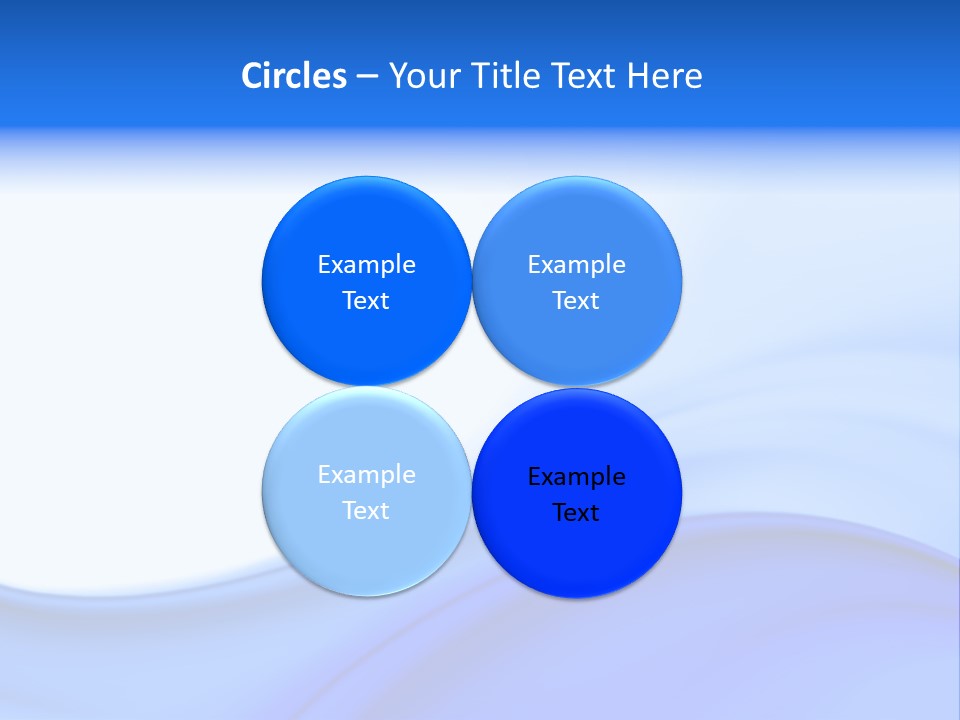 Blue Background PowerPoint Template