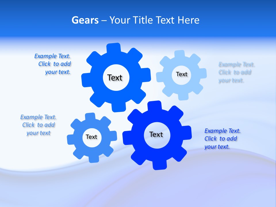 Blue Background PowerPoint Template