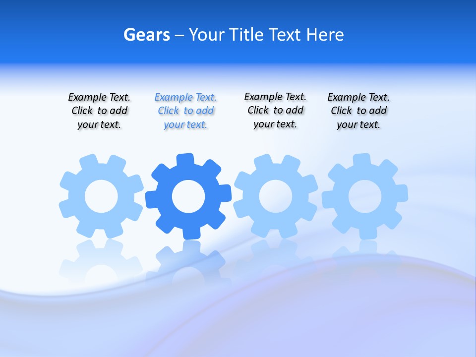 Blue Background PowerPoint Template