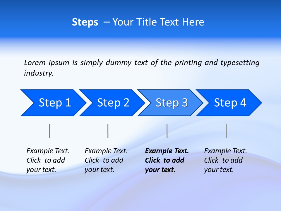 Blue Background PowerPoint Template