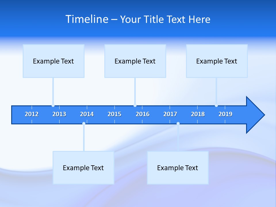Blue Background PowerPoint Template
