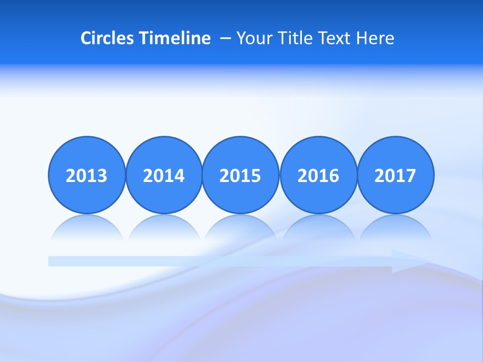 Blue Background PowerPoint Template
