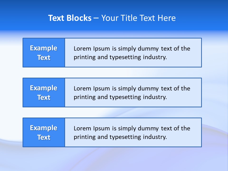 Blue Background PowerPoint Template