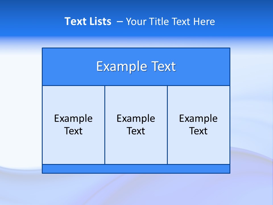 Blue Background PowerPoint Template