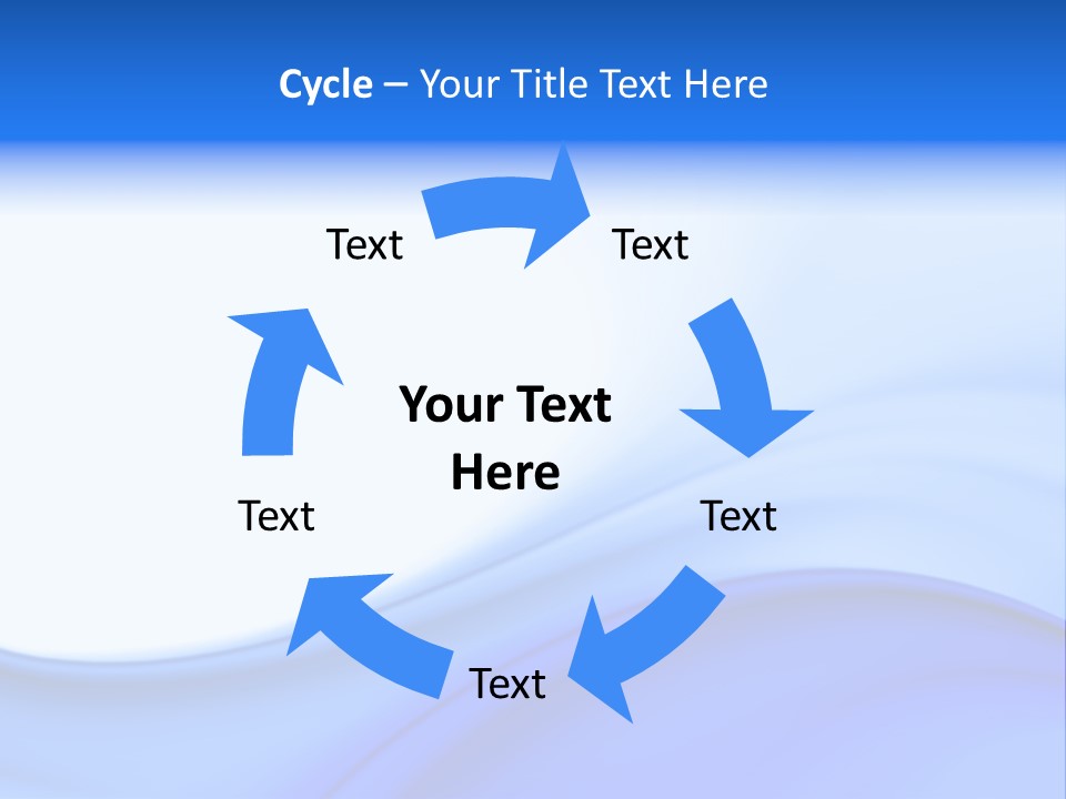 Blue Background PowerPoint Template