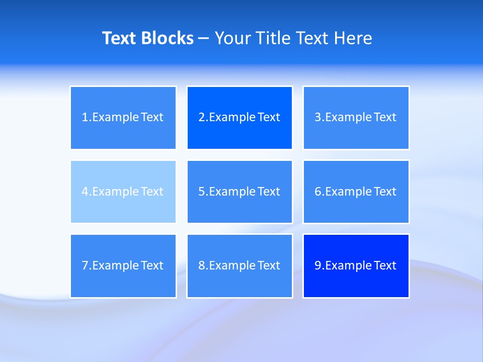 Blue Background PowerPoint Template