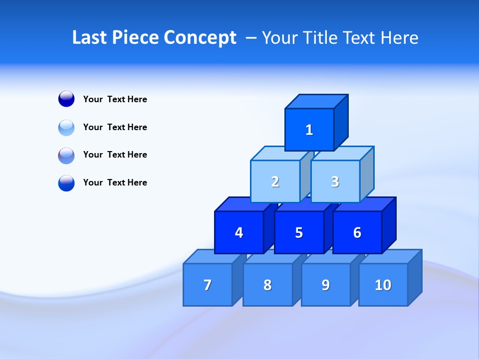 Blue Background PowerPoint Template
