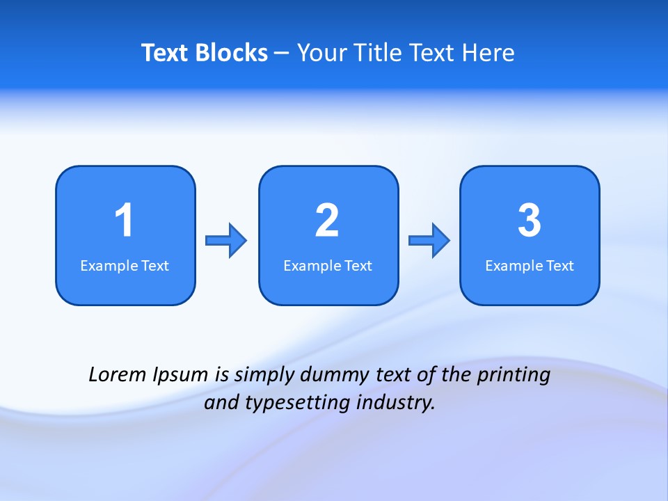 Blue Background PowerPoint Template