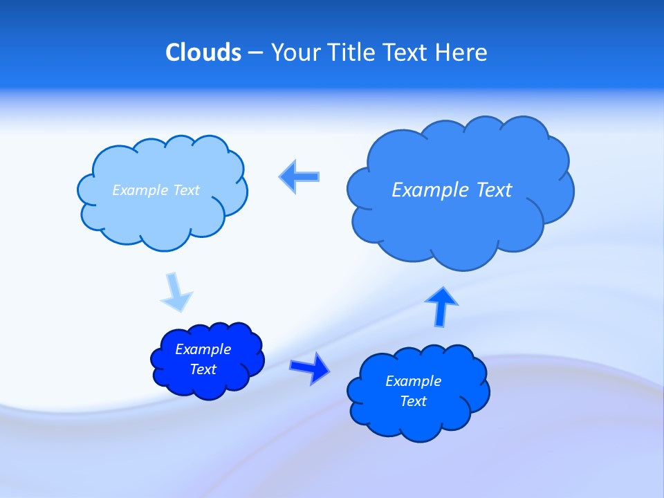 Blue Background PowerPoint Template