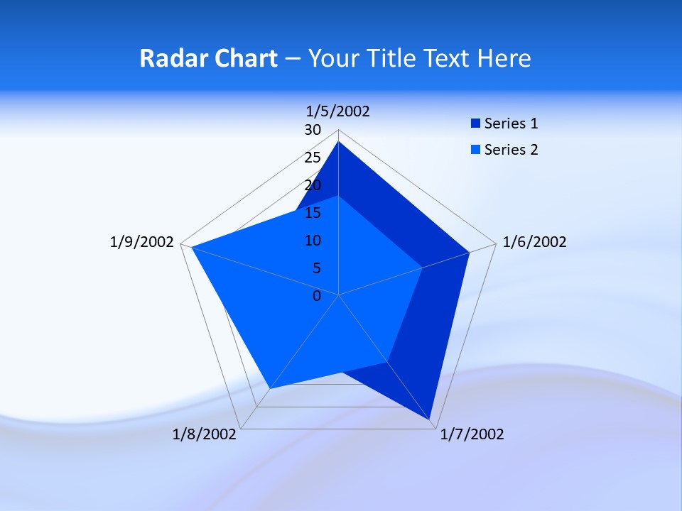 Blue Background PowerPoint Template