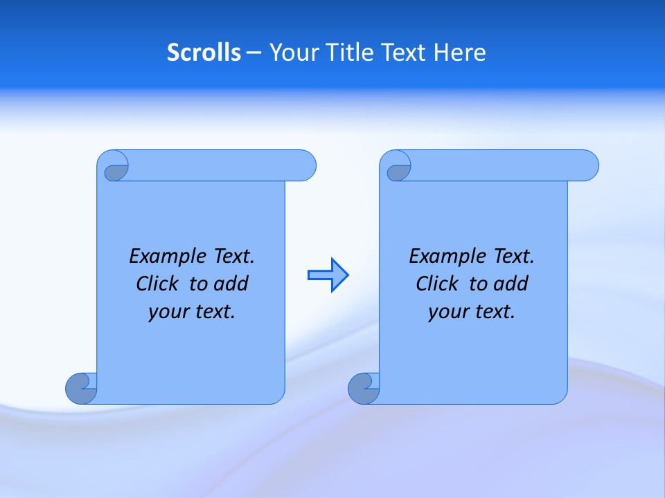 Blue Background PowerPoint Template