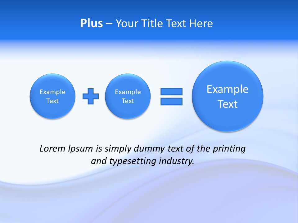 Blue Background PowerPoint Template