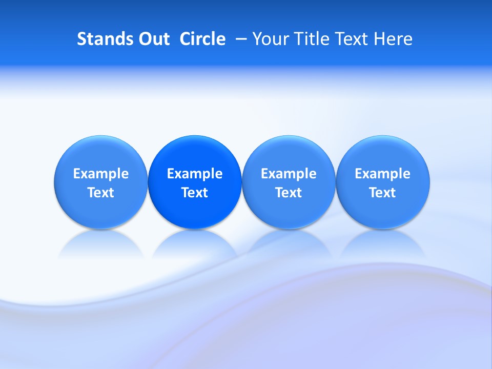 Blue Background PowerPoint Template