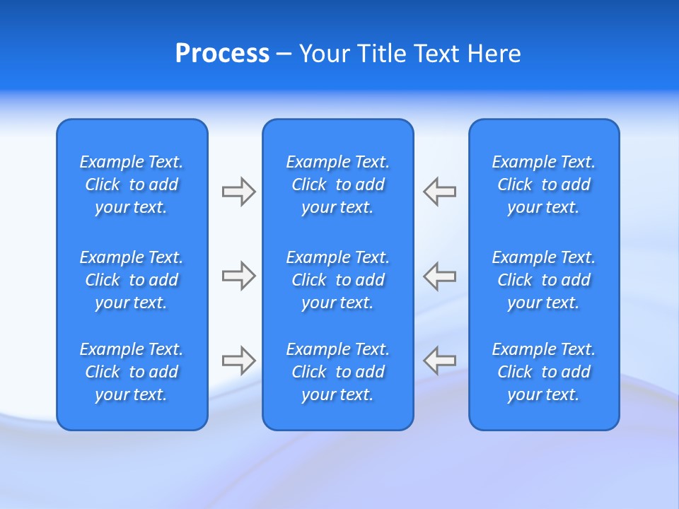 Blue Background PowerPoint Template