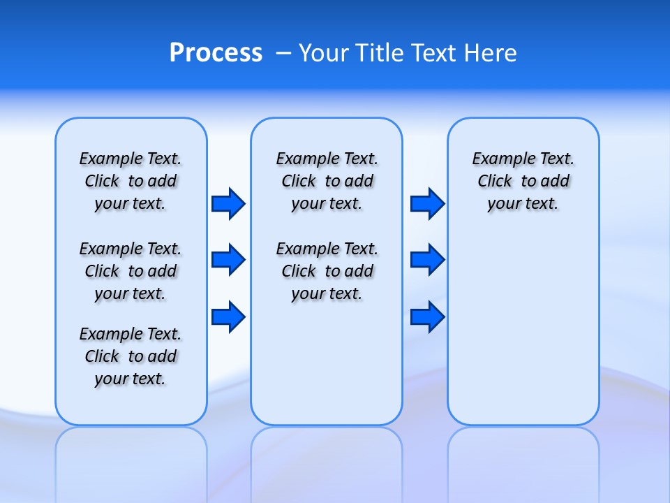 Blue Background PowerPoint Template