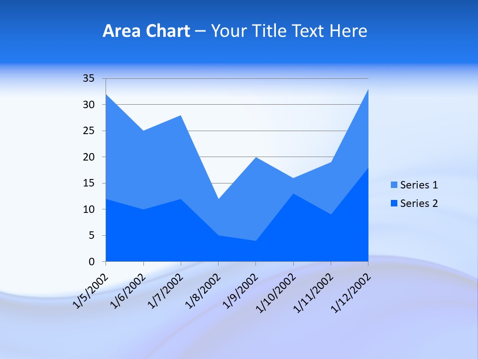 Blue Background PowerPoint Template