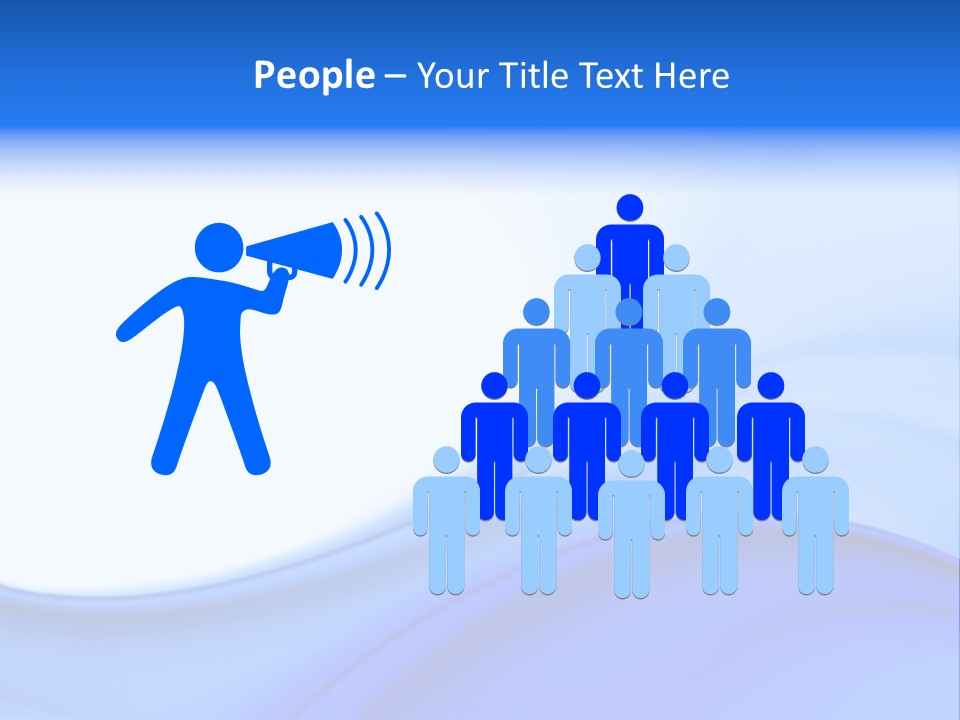 Blue Background PowerPoint Template