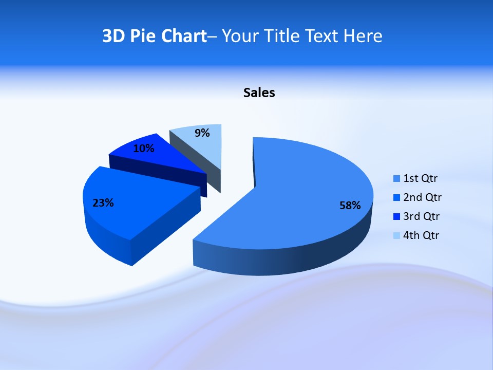 Blue Background PowerPoint Template