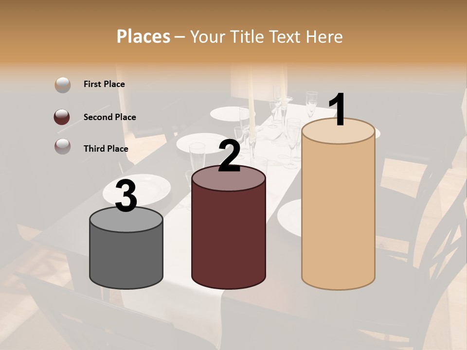 Dining Room Interior 2 PowerPoint Template