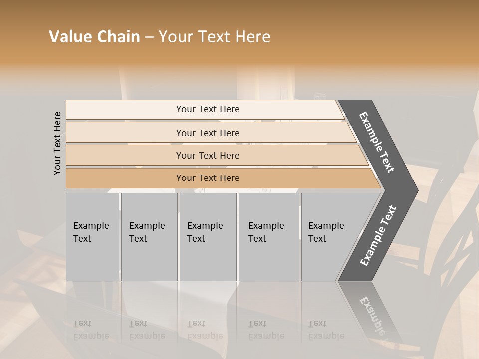 Dining Room Interior 2 PowerPoint Template