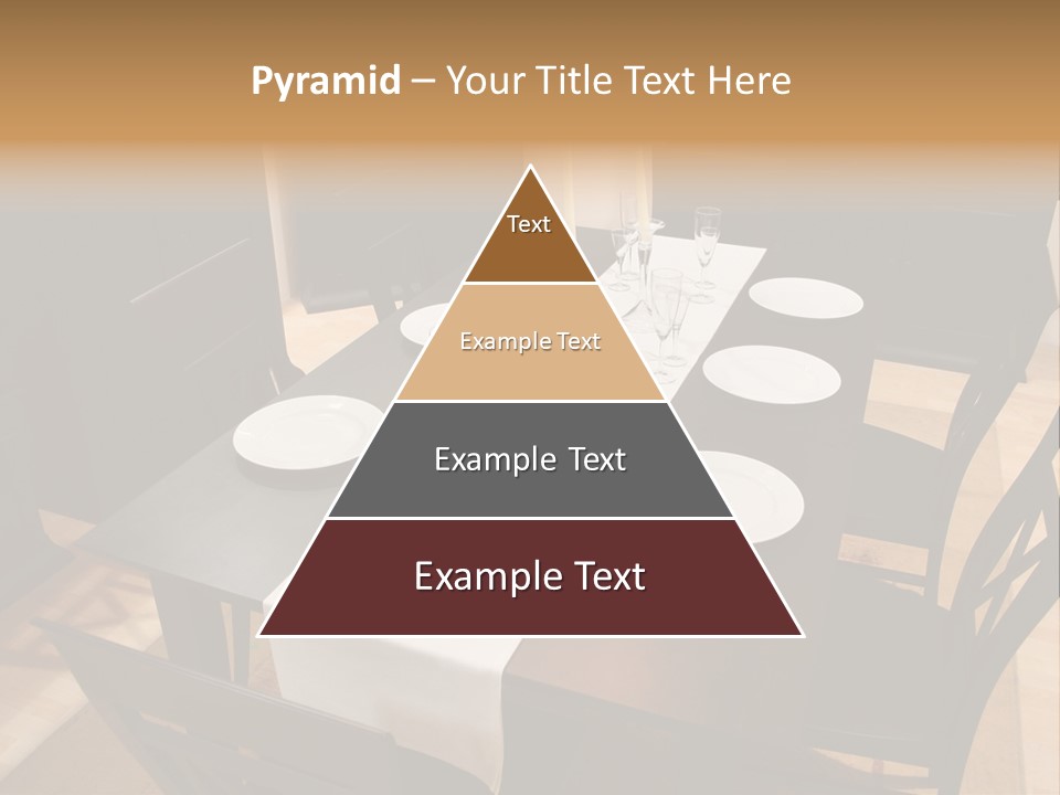 Dining Room Interior 2 PowerPoint Template