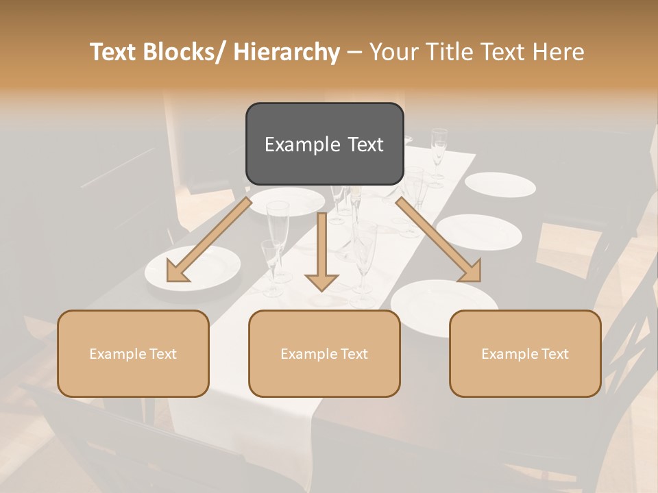 Dining Room Interior 2 PowerPoint Template