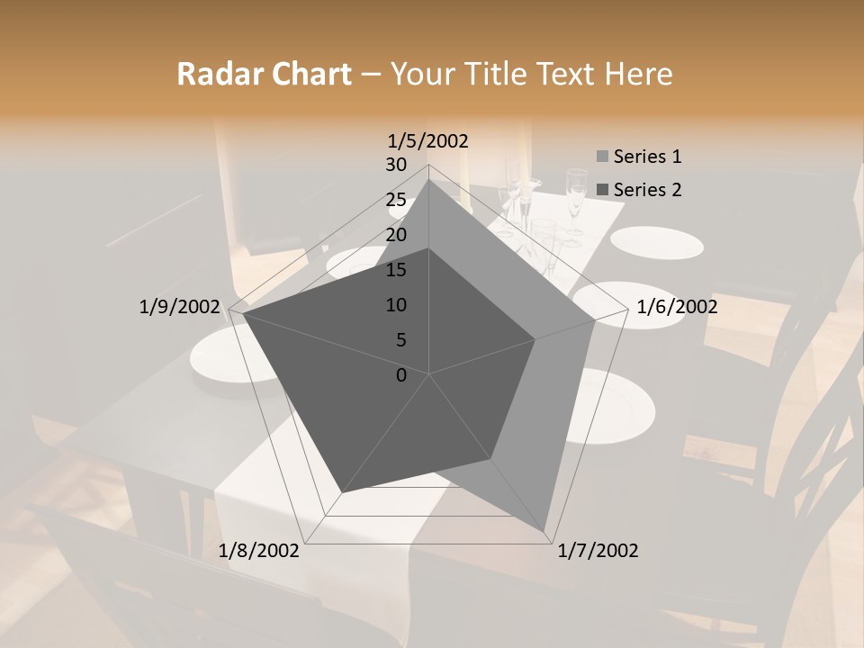 Dining Room Interior 2 PowerPoint Template