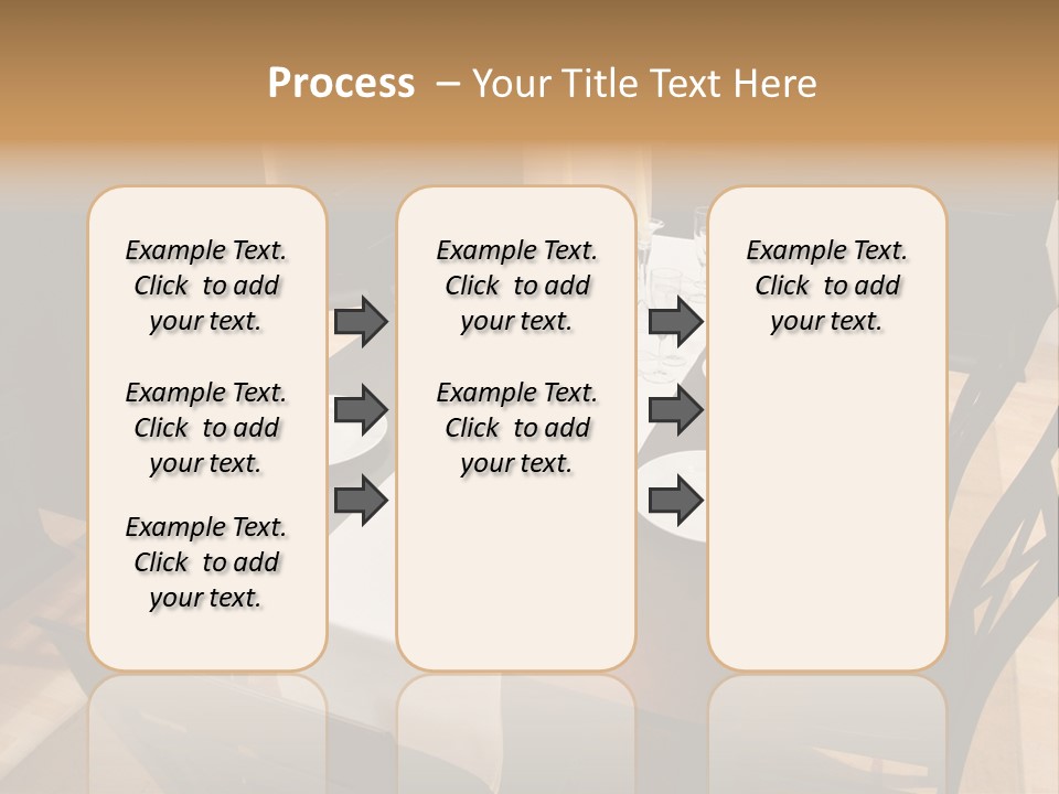Dining Room Interior 2 PowerPoint Template
