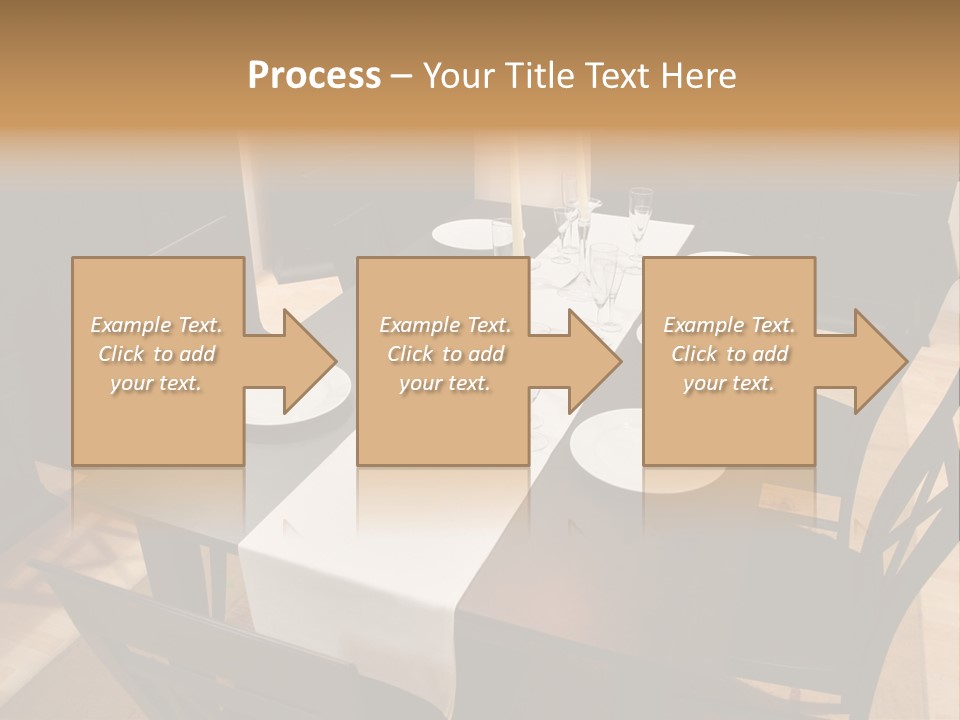 Dining Room Interior 2 PowerPoint Template