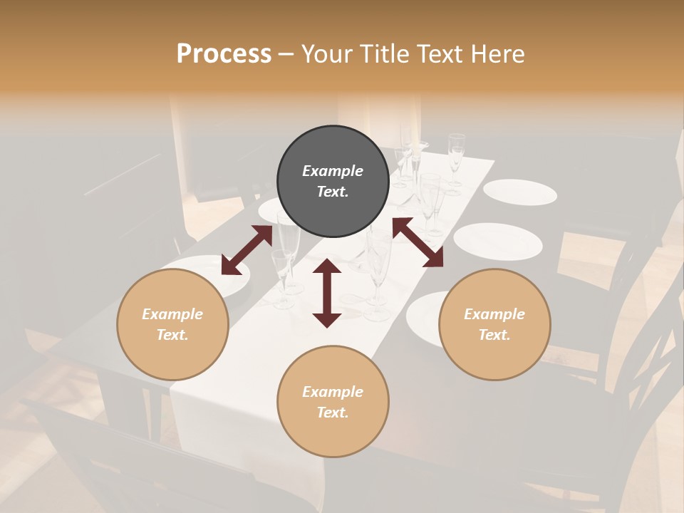 Dining Room Interior 2 PowerPoint Template