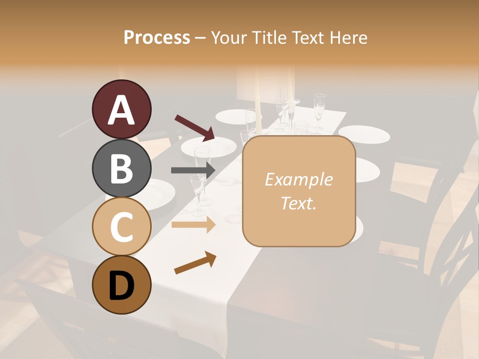 Dining Room Interior 2 PowerPoint Template