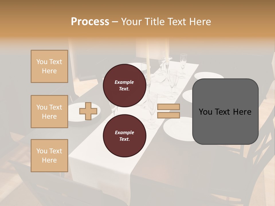 Dining Room Interior 2 PowerPoint Template