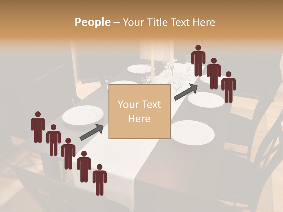 Dining Room Interior 2 PowerPoint Template